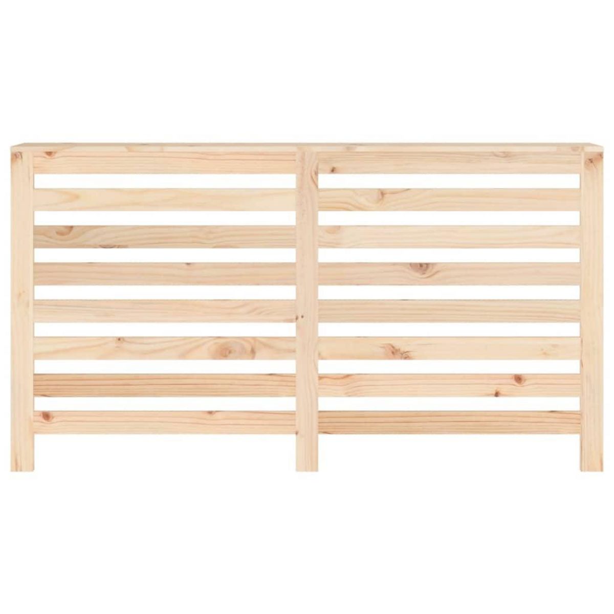 VIDAXL Cache-radiateur 153x19x84 cm Bois massif de pin