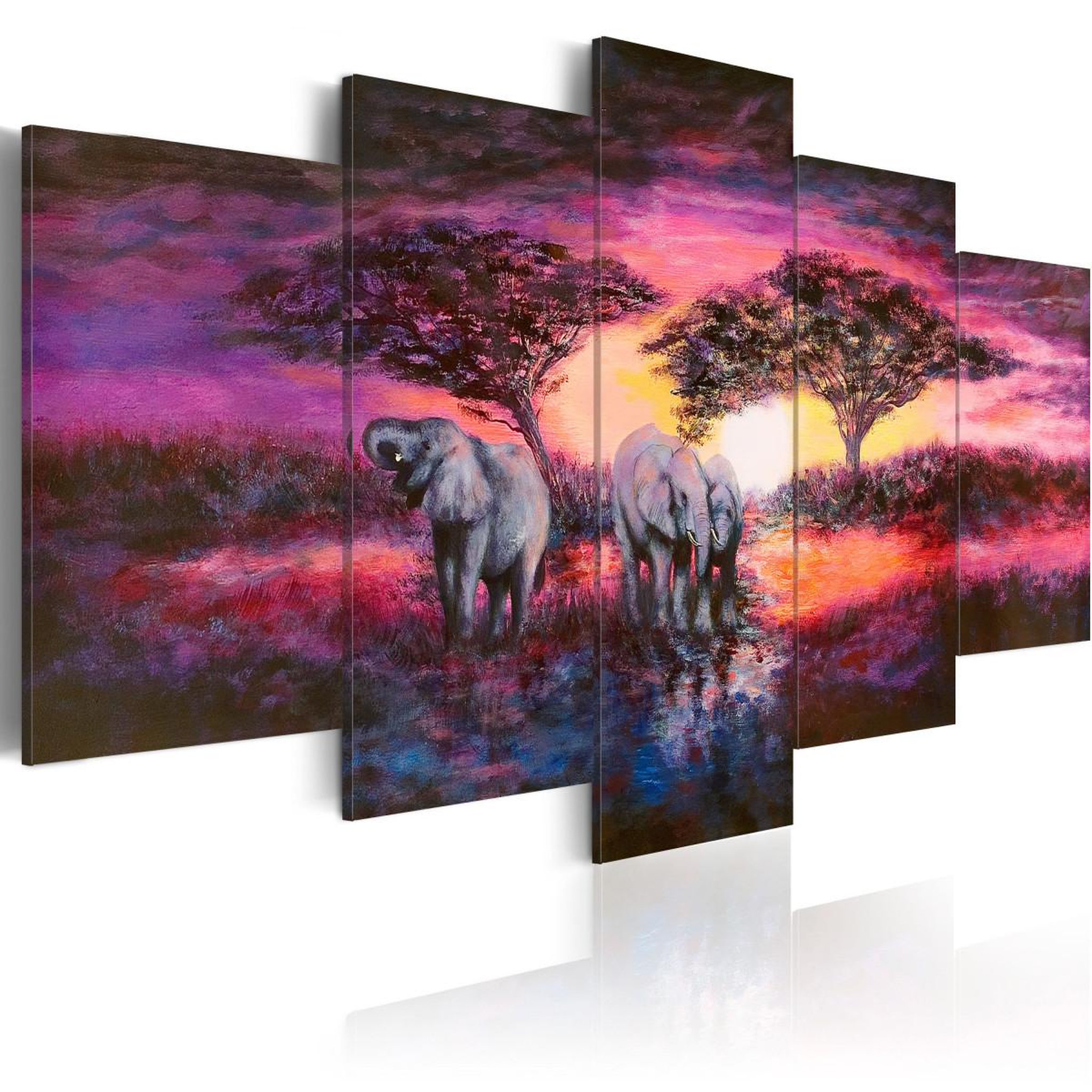 Voir la diapositive 1 : Paris Prix Tableau Imprimé  Savannah