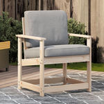 VIDAXL Chaise de jardin 62x56x77 cm bois de pin massif
