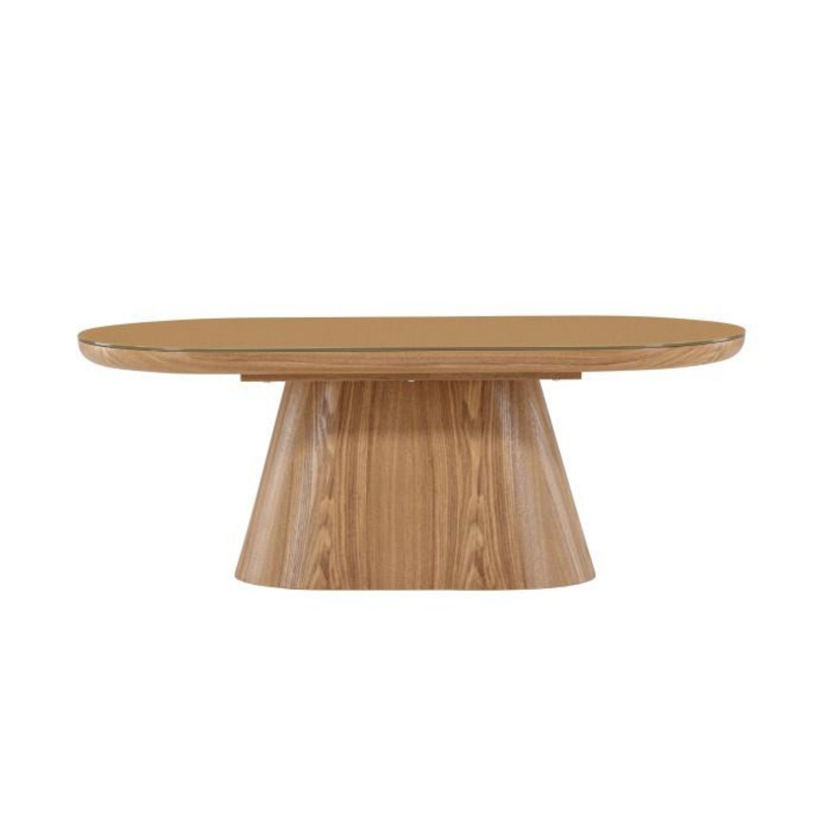 Paris Prix Table Basse en Verre  Castor  120cm Naturel