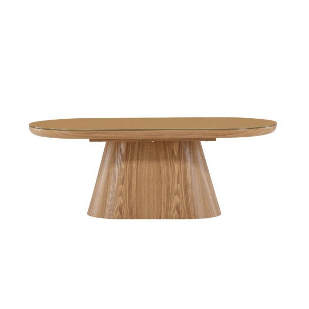 Paris Prix Table Basse en Verre  Castor  120cm Naturel