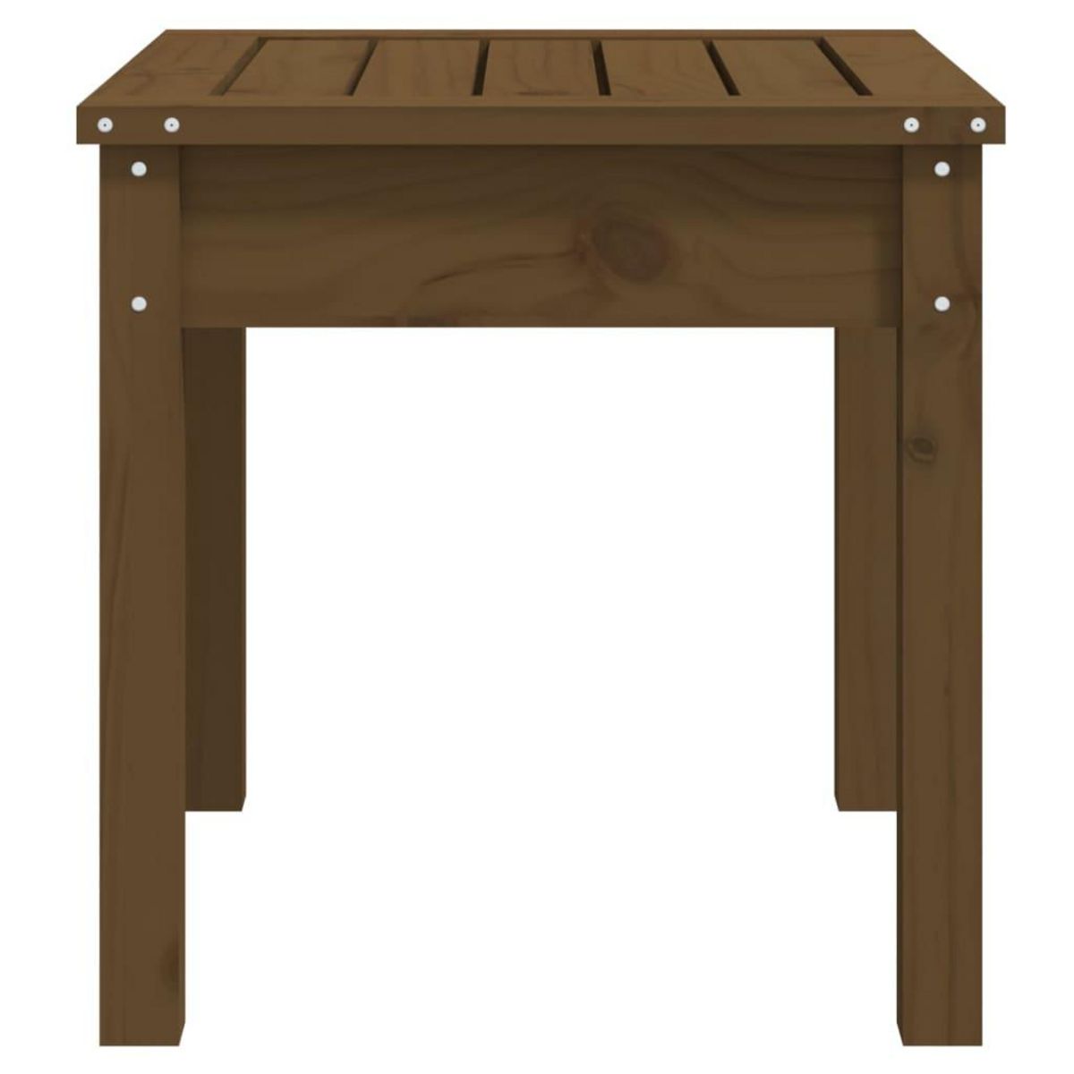 VIDAXL Banc de jardin marron miel 50x44x45 cm bois de pin massif