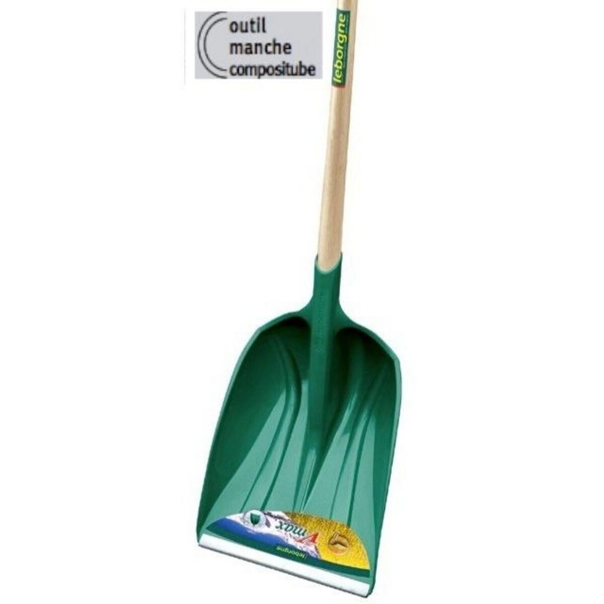 Leborgne Pelle Vmax avec réglette aluminium - manche compositube