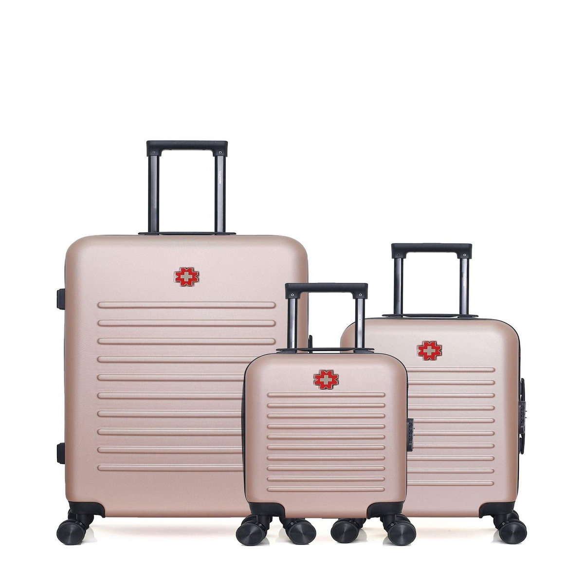 SWISS KOPPER SWISS KOPPER - LOT DE 3 - Valises grand format, cabine et cabine XXS WIL