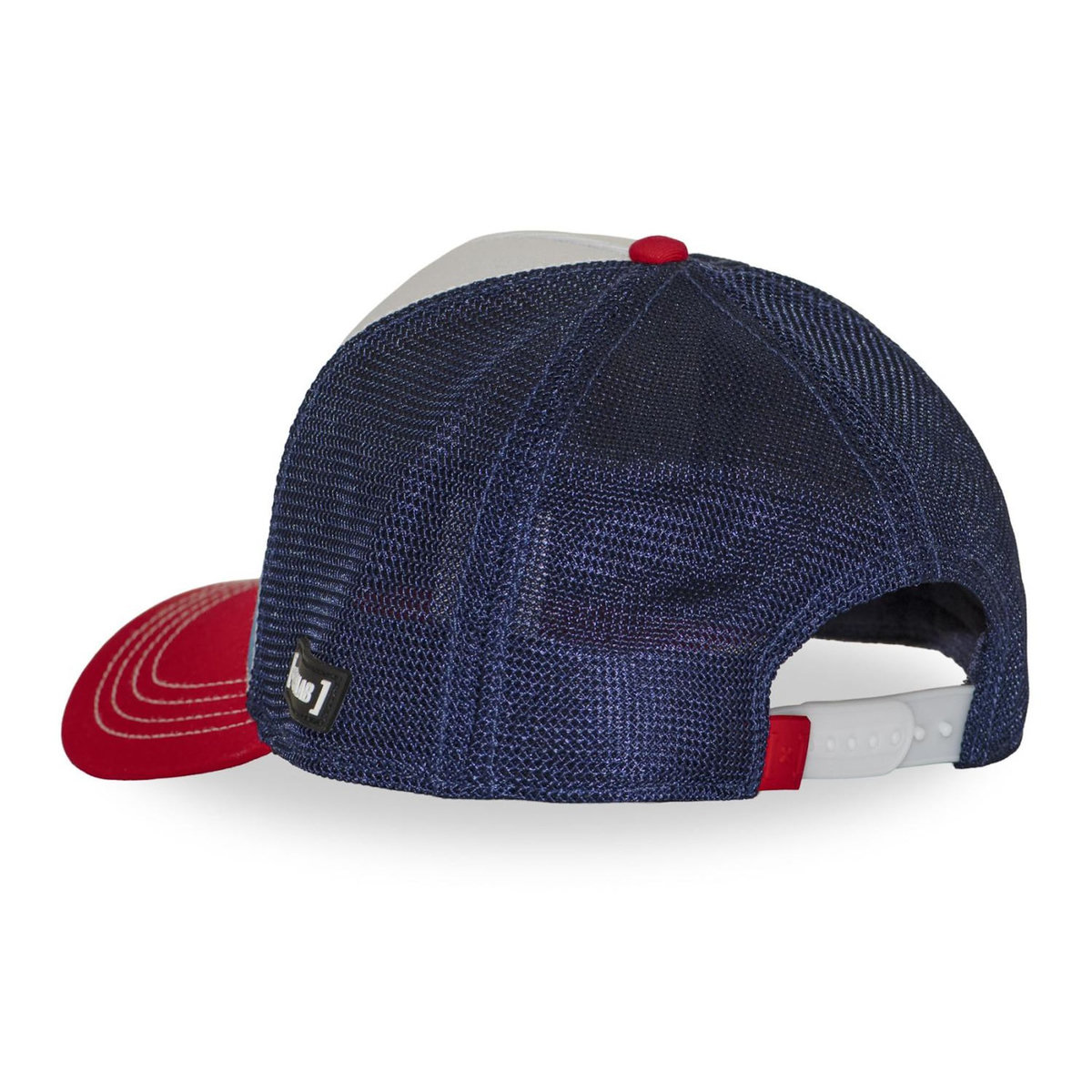 CAPSLAB Casquette trucker premium avec filet et patch Jaws
