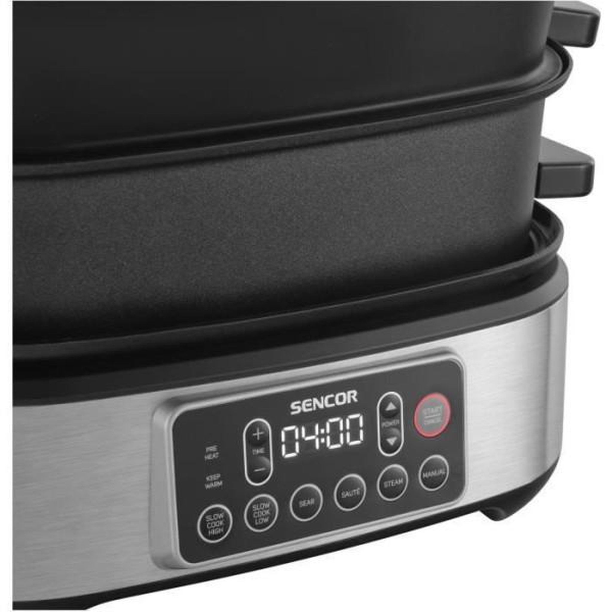 Voir la diapositive 6 : MARKET24 Mijoteuse et grill multifonction - SENCOR - SPR 6300BK - 6 L - Noir
