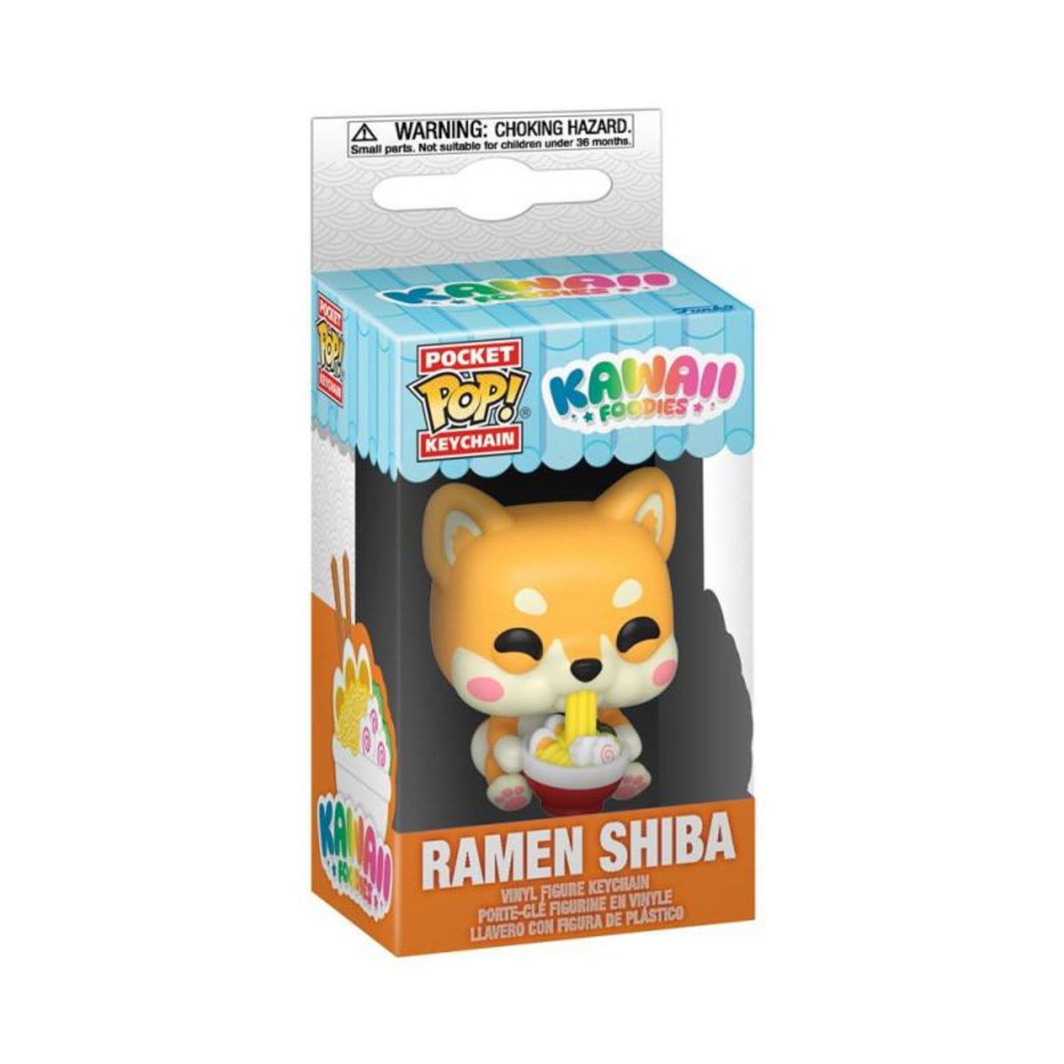 Funko Figurine Funko Pop Keychain Kawaii Foodies Ramen Shiba