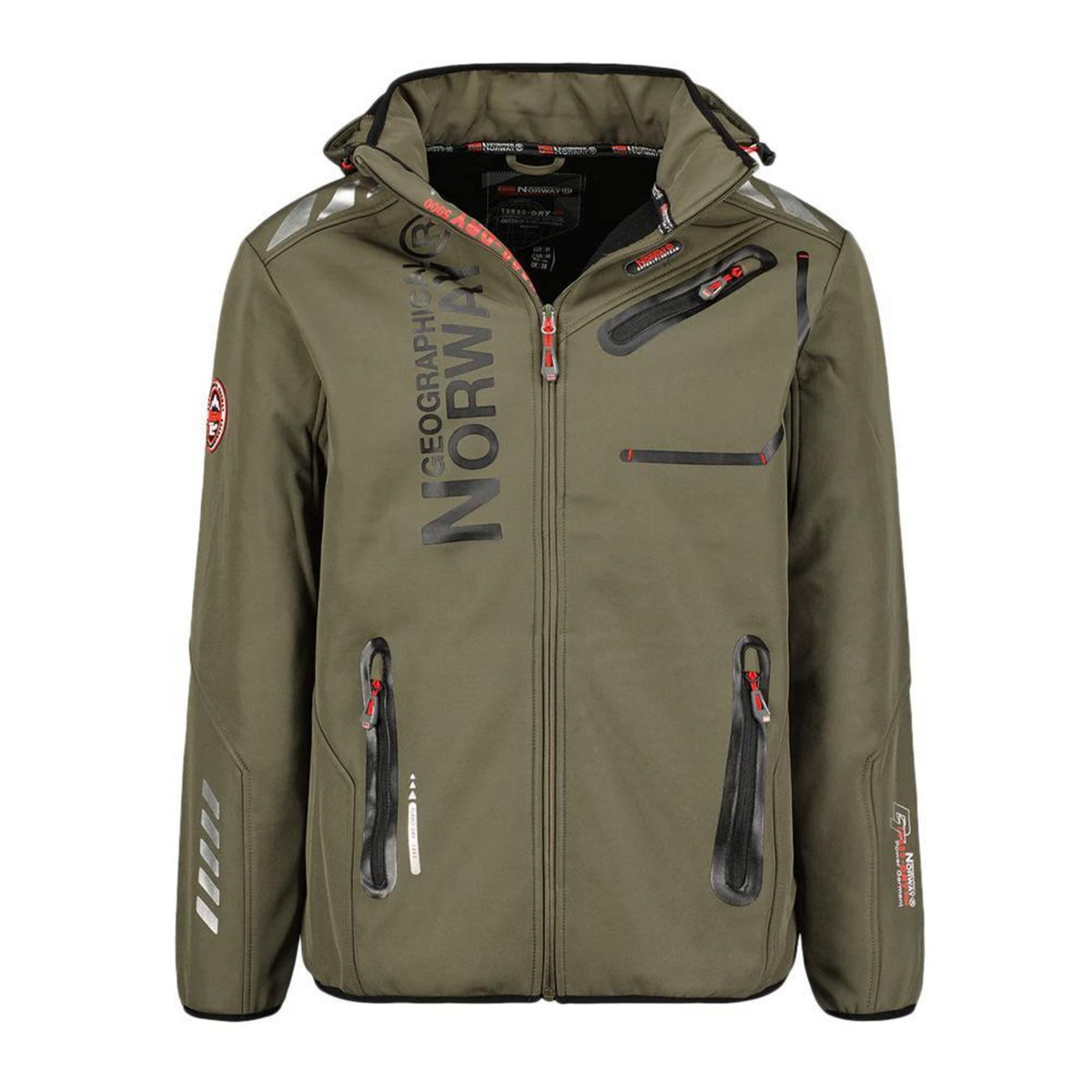GEOGRAPHICAL NORWAY Parka Softshell /Noir Homme Geographical Norway Royaute WW1973H