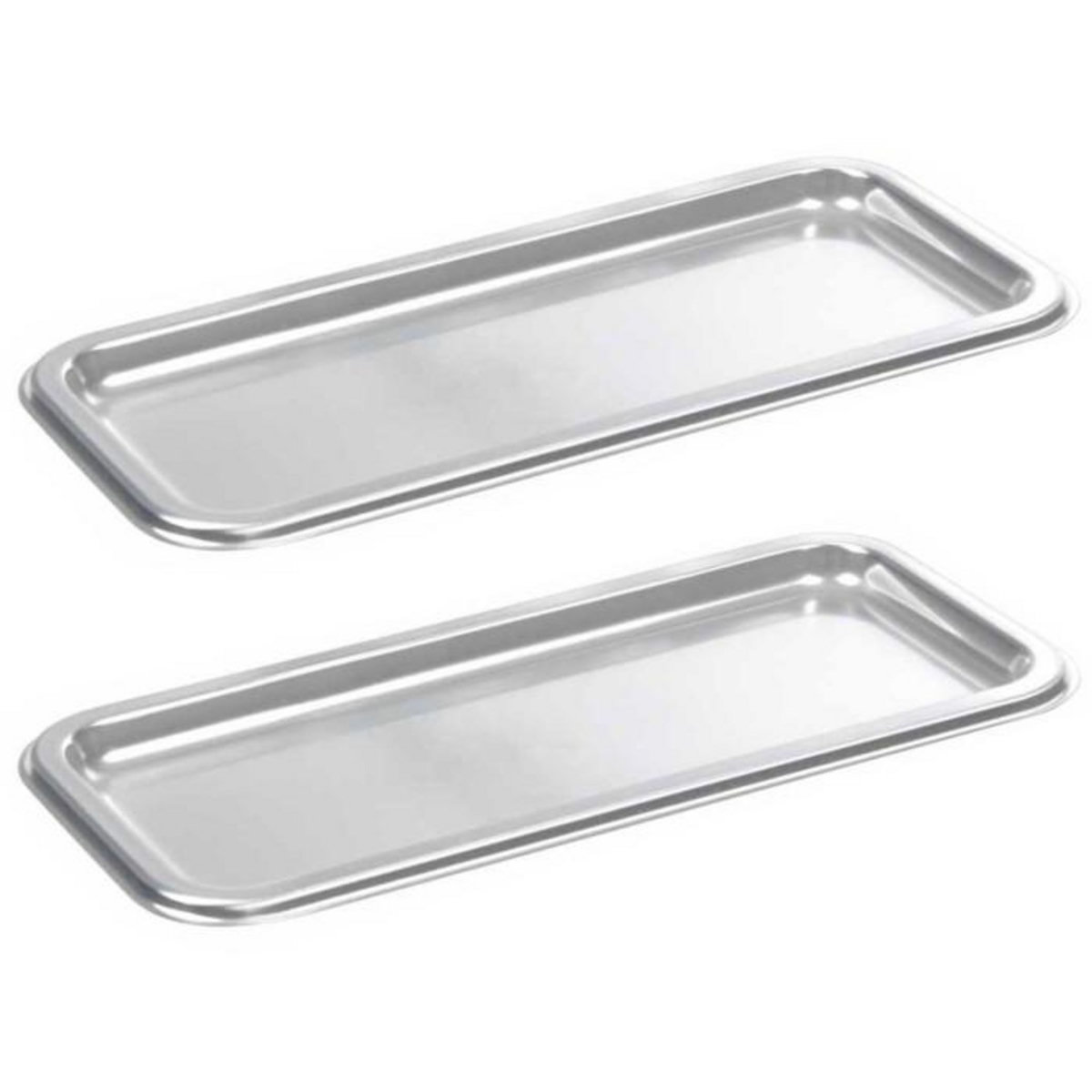 Paris Prix Lot de 2 Plateaux à Cake  Luis  35cm Argent