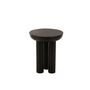 Voir la diapositive 2 : Paris Prix Table d'Appoint Trio en Bois  Cave  60cm Noir