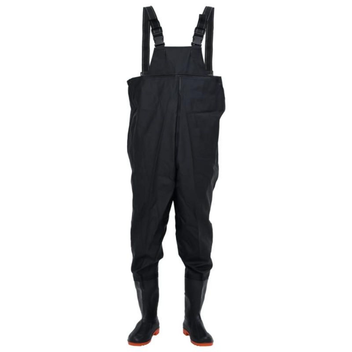 VIDAXL Cuissardes avec bottes noir taille 44