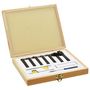Voir la diapositive 2 : VIDAXL Jeu d'outils de tournage indexables 12 pcs 8x8 mm 70 mm