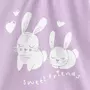 IN EXTENSO T-shirt manches longues lapins bébé fille