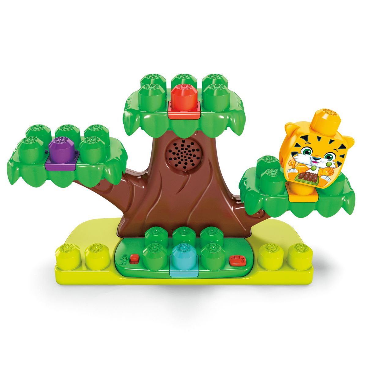 MEGABLOKS Mega Blocks - Jeu de construction interactif "la jungle musicale" 60 pièces