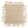 Voir la diapositive 1 : Paris Prix Coussin Déco  Cosy Losange  45x45cm Beige