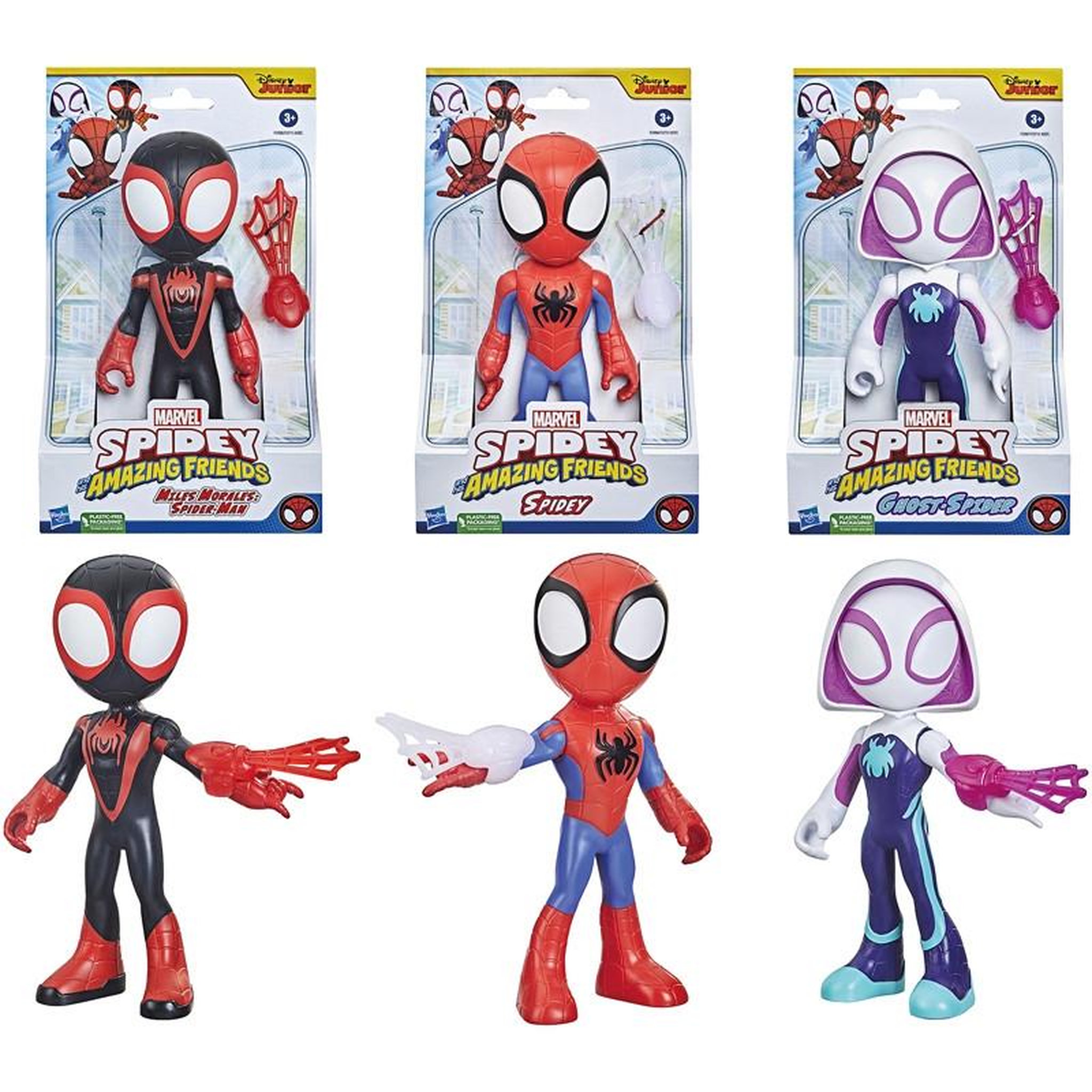 Voir la diapositive 2 : HASBRO FIG 23CM SPIDEY ASSORTIMENT Hasbro HAOF37115L0