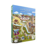 PIROUETTE CACAHOUETE Puzzle a remonter le temps chateau fort -
