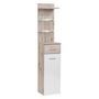 Voir la diapositive 3 : Paris Prix Ensemble Dressing  Gustavo IV  210cm Naturel & Blanc