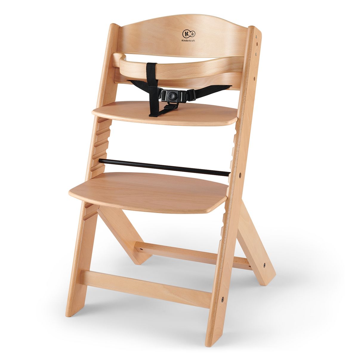 KINDERKRAFT Chaise haute évolutive en bois Enock