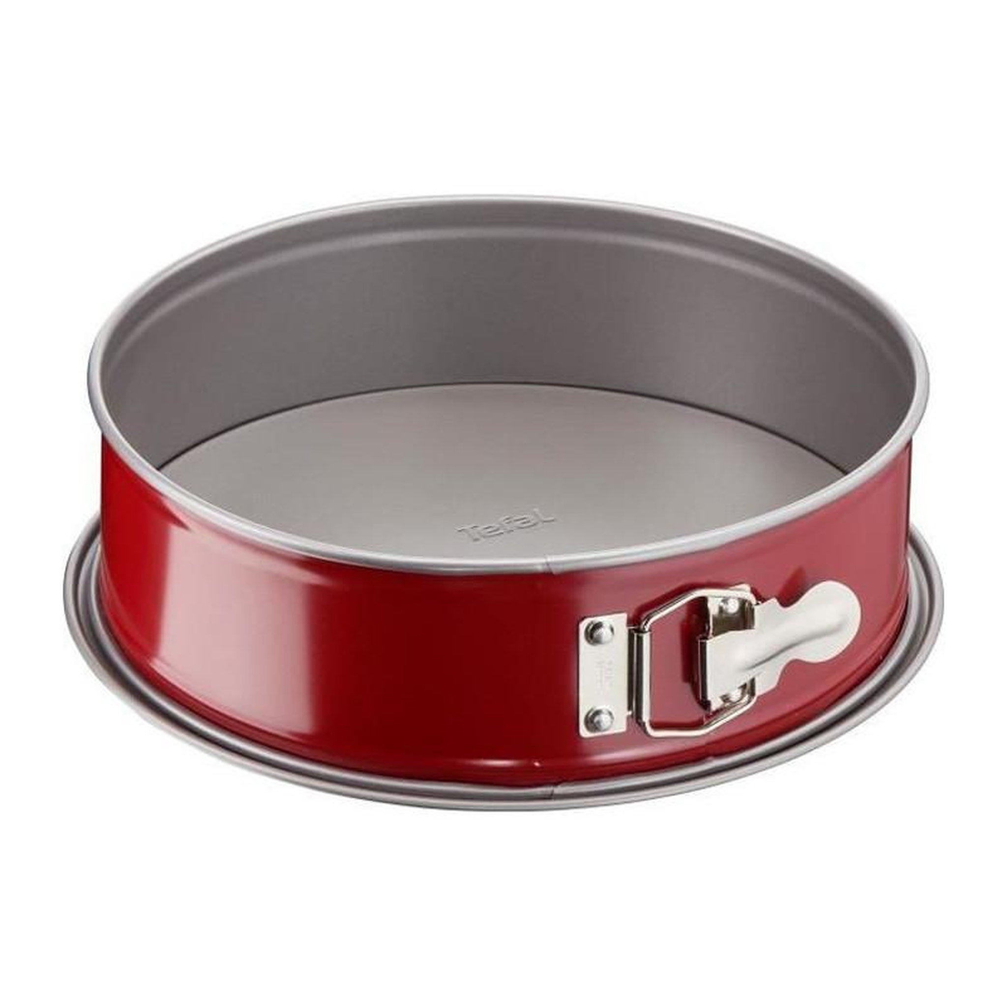 TEFAL TEFAL Moule a charniere Delibake en acier - O 27 cm - Rouge et gris