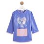 Voir la diapositive 1 : INEXTENSO Tablier ciré bleu marine fille Stitch