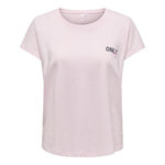 Only T Shirt  Femme Only Paub. Coloris disponibles : Rose