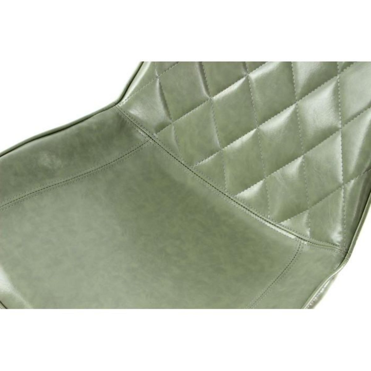 Paris Prix Lot de 2 Chaises Design  Cecil  81cm Vert Clair