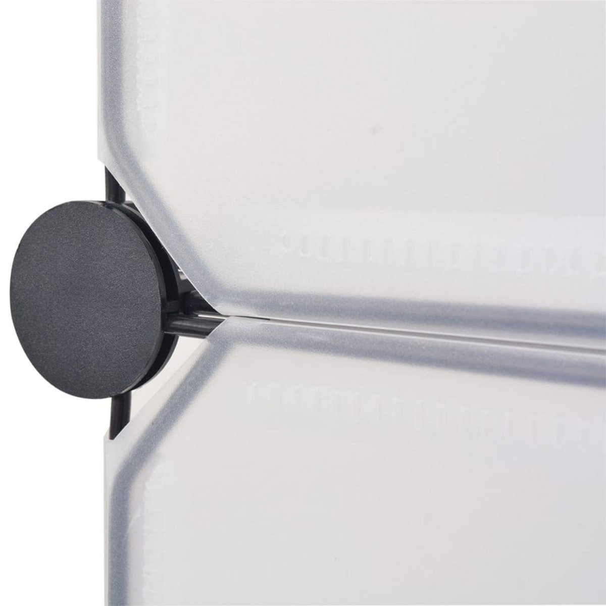 VIDAXL Armoire a chaussures avec 10 compartiments Blanc