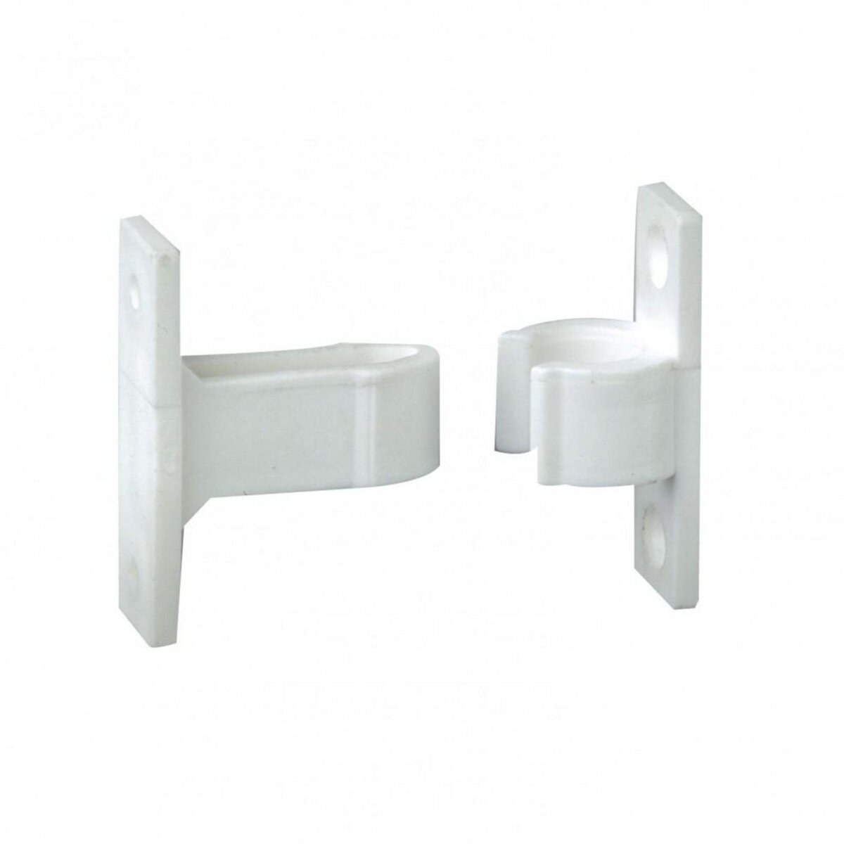 CENTRALE BRICO Arrêt à pince composite plastifié, H.50 x L.50 x P.20 mm