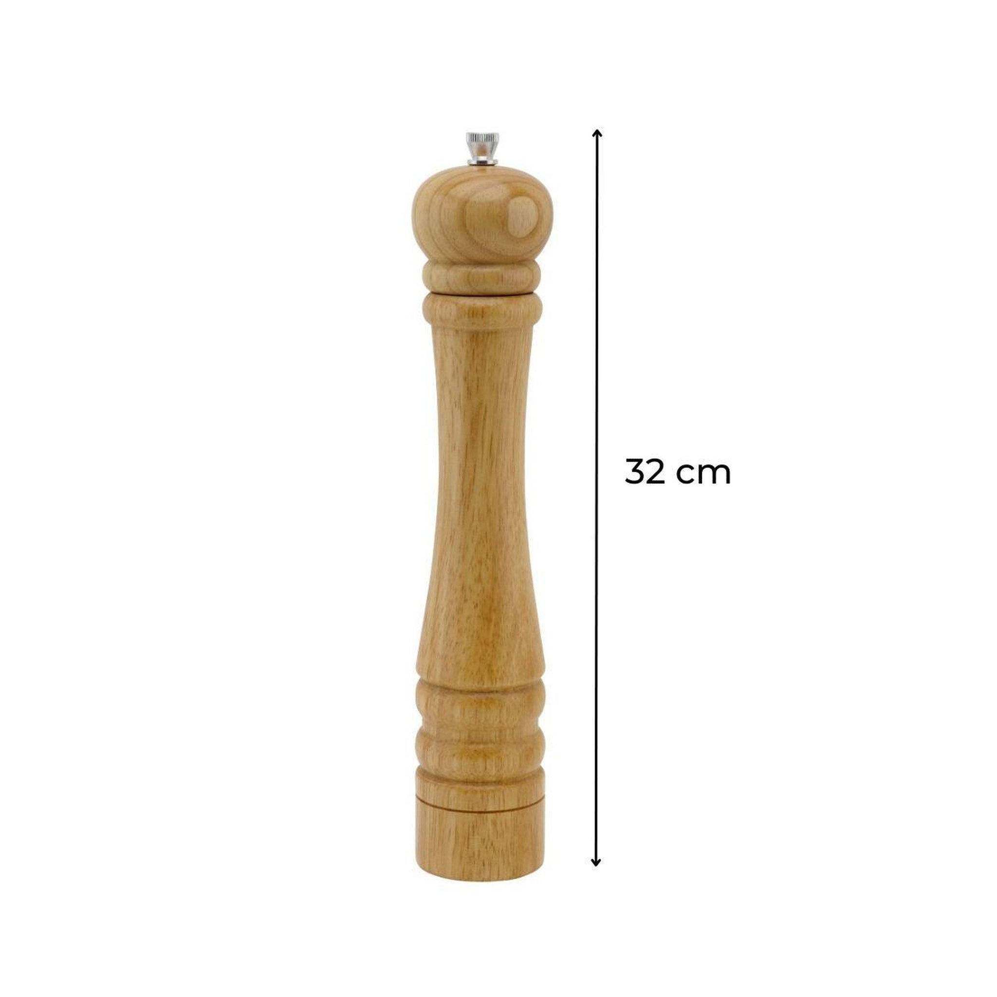 Voir la diapositive 3 : FM PROFESSIONAL Ensemble de 2 moulins à poivre manuel couleur bois 32 cm fm professional divers