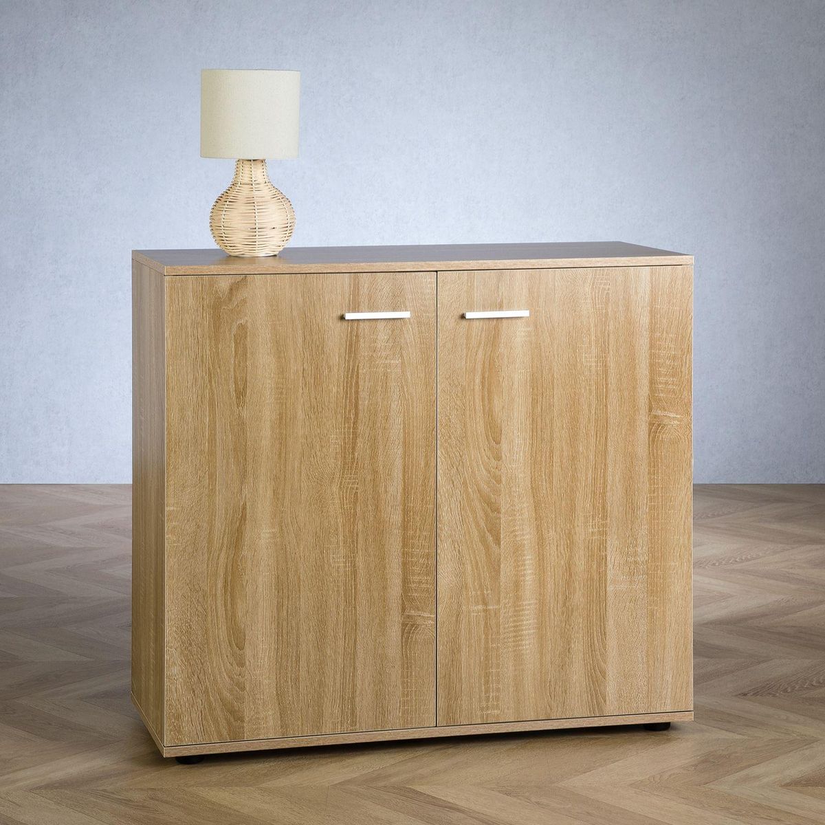 IDIMEX Buffet CHICAGO avec 2 portes, en mélaminé