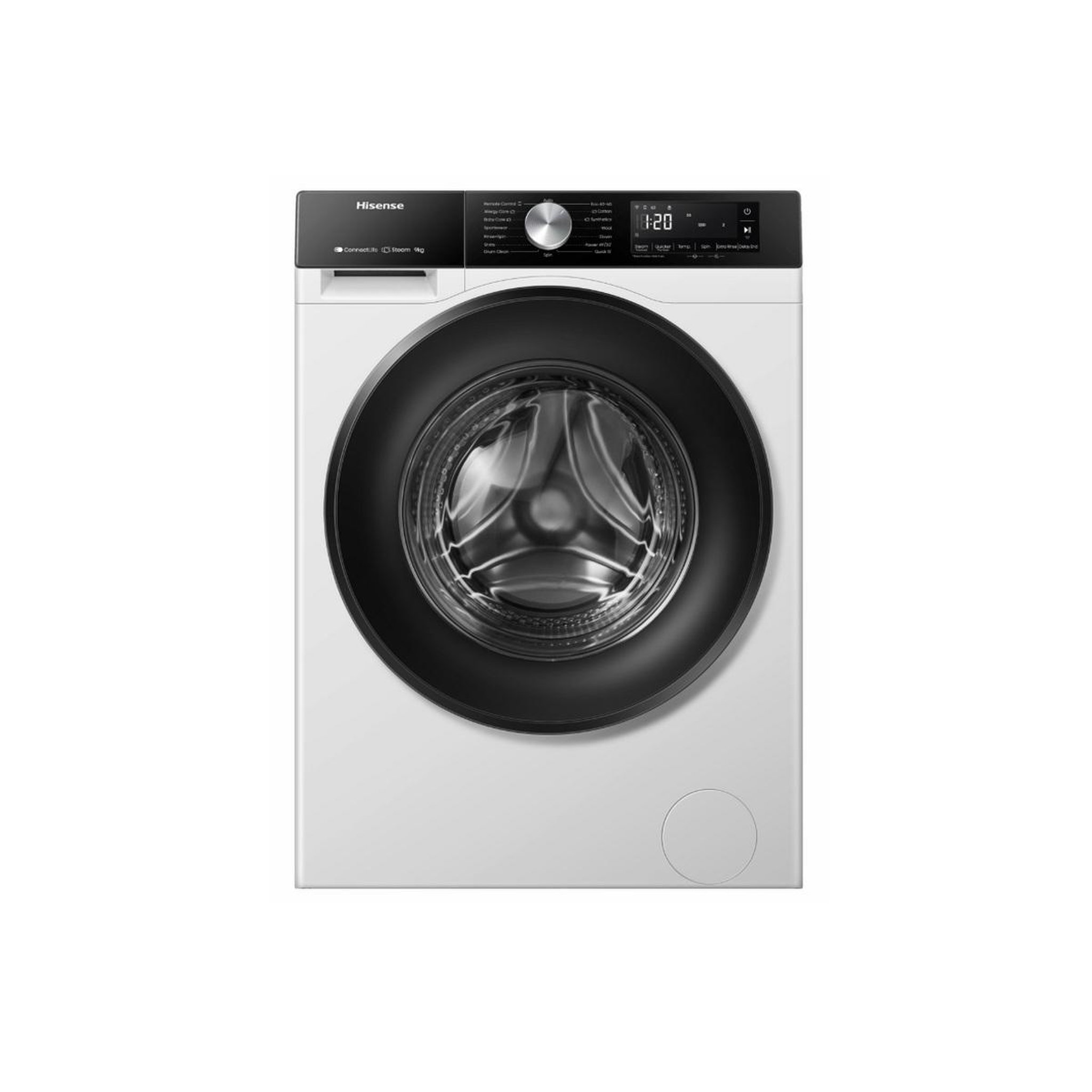 Hisense Lave-linge frontal 9kg 1400 tours/min blanc - wf3s9043bw3
