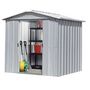Voir la diapositive 2 : Yardmaster Abri de jardin métal - 2,2m² - YARDMASTER