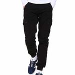 Jack & Jones Pantalon Cargo  Homme Jack & Jones Warner   W27. Coloris disponibles : Noir
