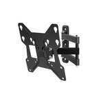 ONEFORALL1 ONE FOR ALL WM2251 - Support mural avec reglage dinclinaison et de rotation 180 pour TV de 13 a 40 33 a 102cm - Noir