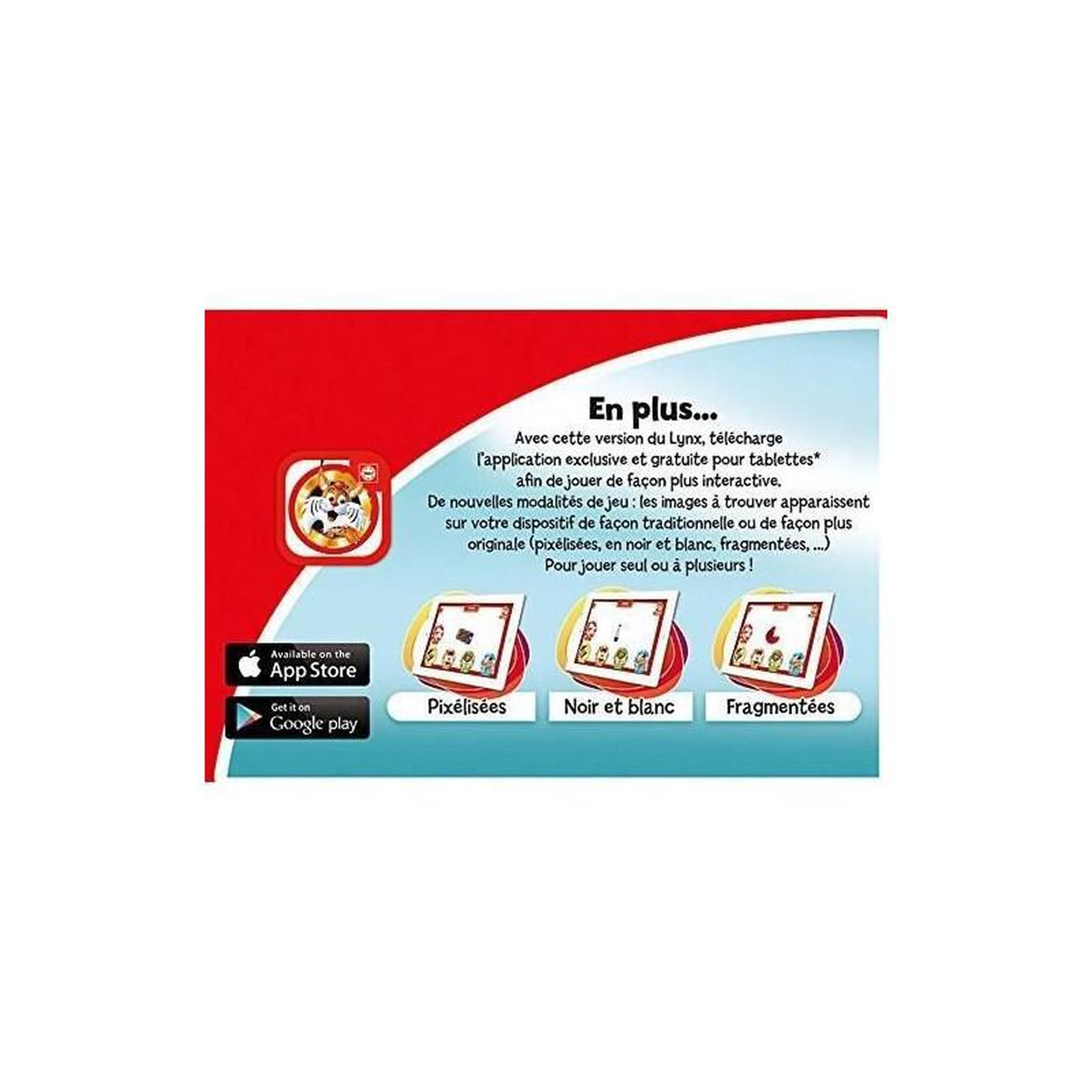 Voir la diapositive 3 : EDUCA EDUCA Le Lynx 400 Images avec Application
