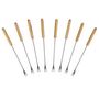 Voir la diapositive 3 : PRINCESS Fondue 800w 8 fourchettes bamboo et fonte d'alu noire - 173025-01-001