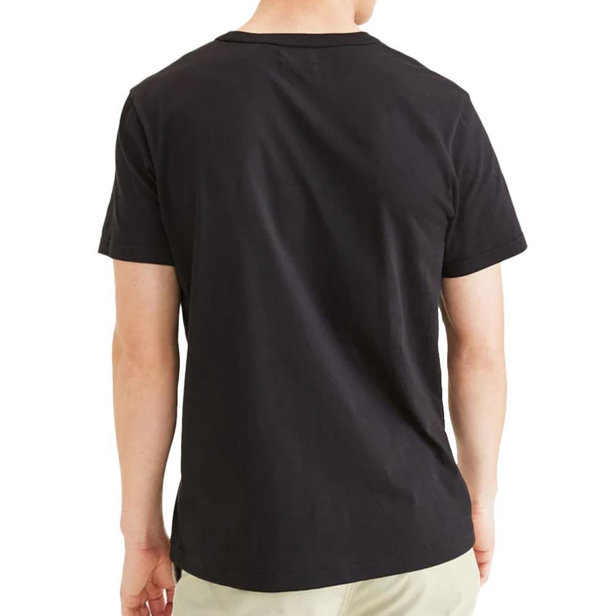 Voir la diapositive 2 : DOCKERS T-shirt Noir Homme Dockers Original