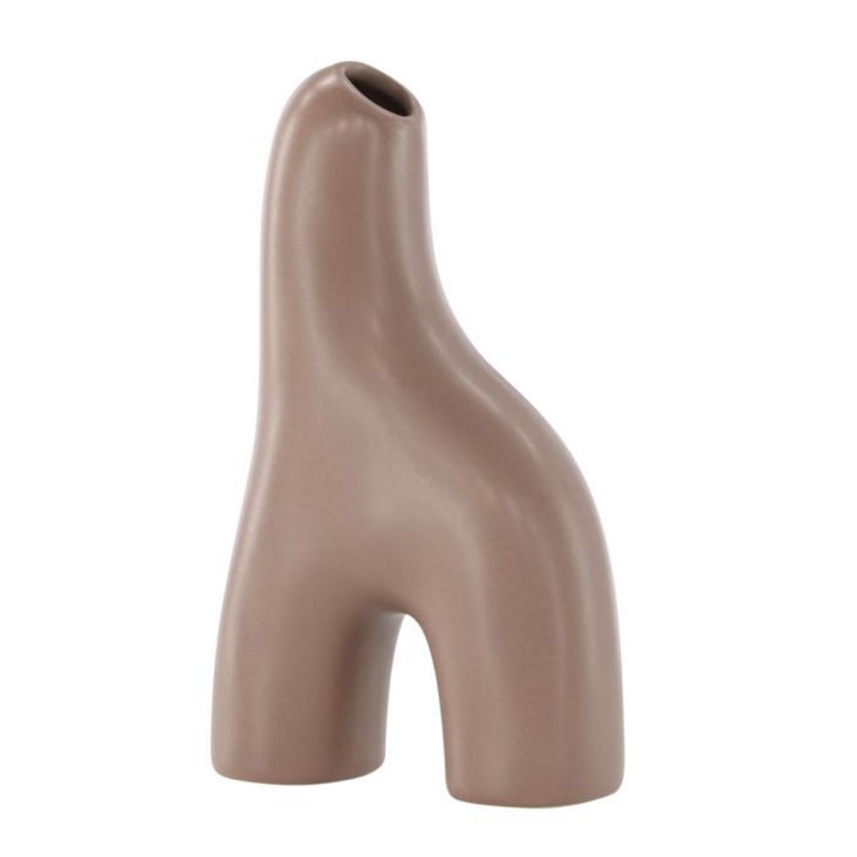 Paris Prix Vase Design  Aya  16cm Marron