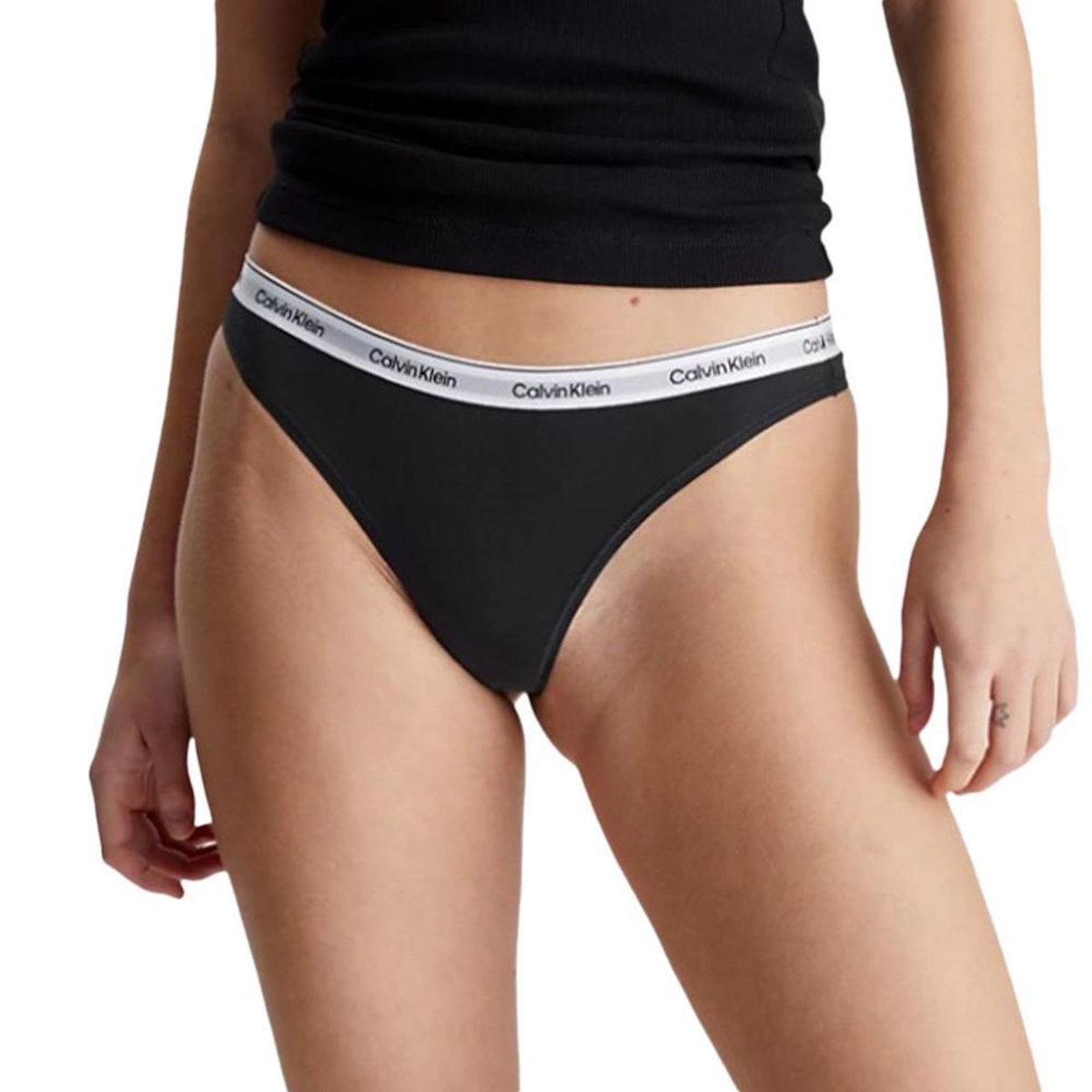 CALVIN KLEIN JEANS X3 Strings  Femme Calvin Klein Thong