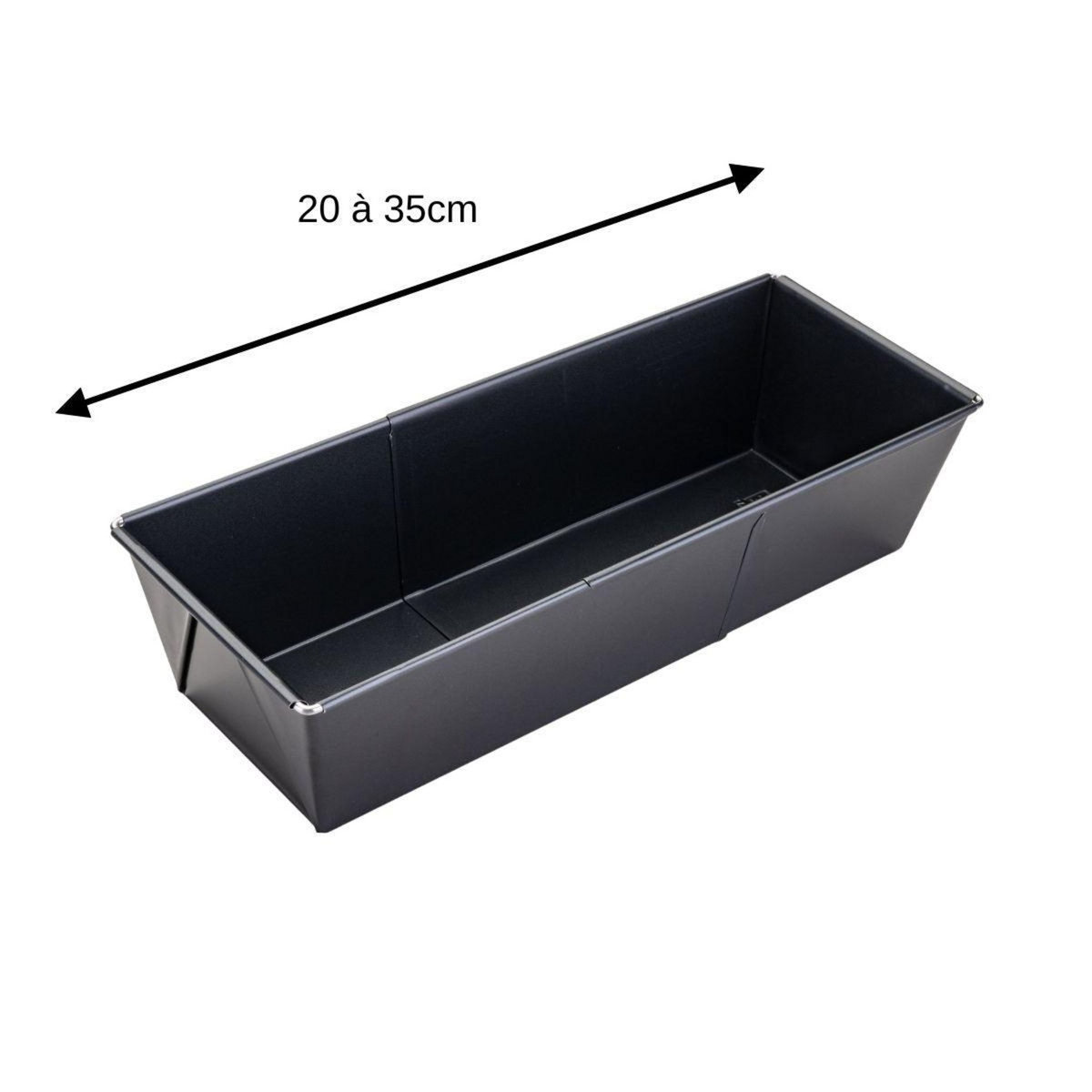 ZENKER Moule à cake extensible 20 à 35 cm Zenker PerfectBack+