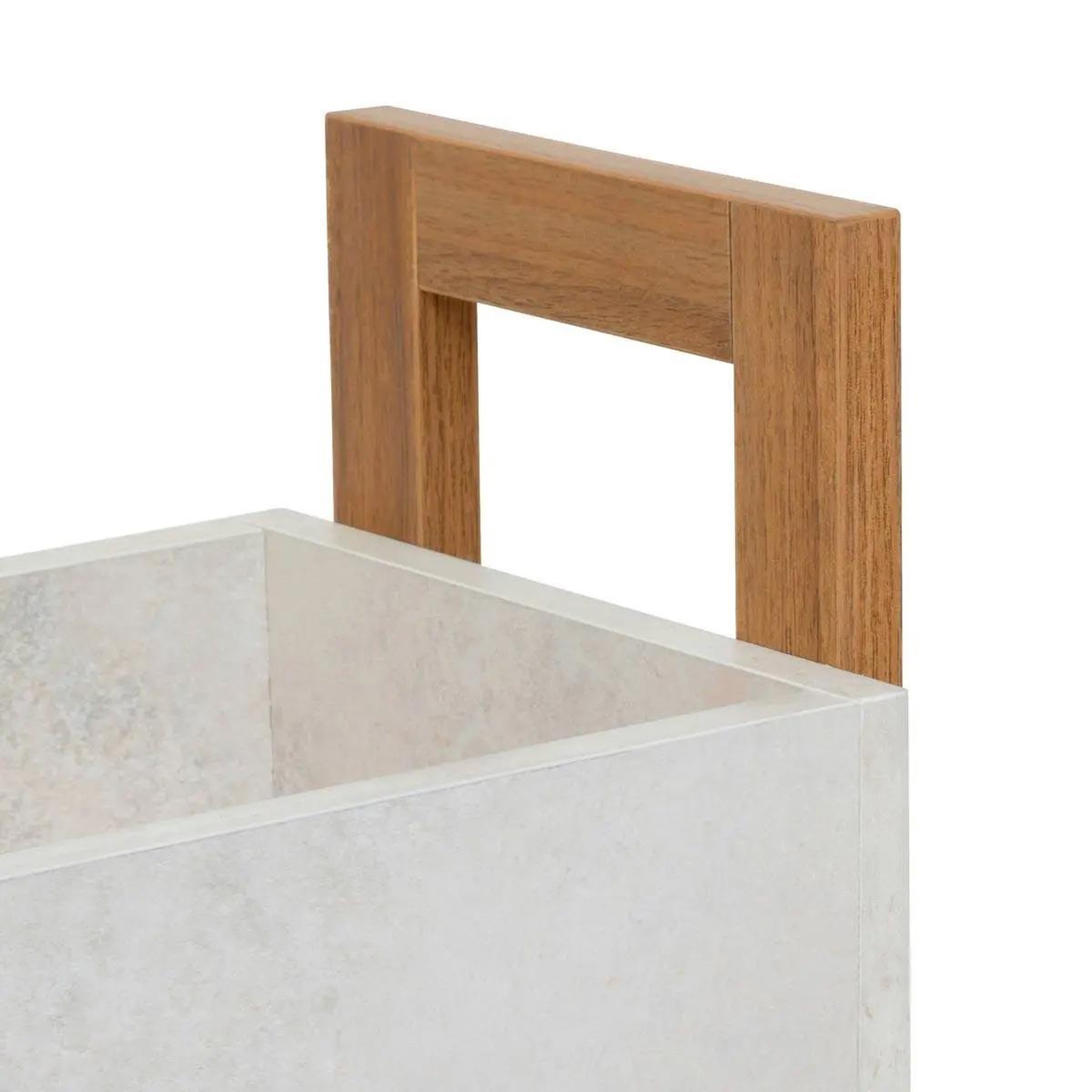 Voir la diapositive 5 : FIVE Desserte de salle de bain  côme  80cm marron