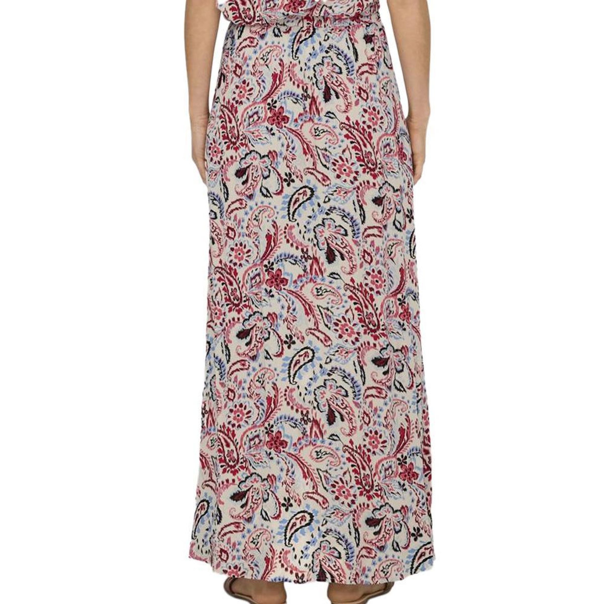 JACQUELINE DE YONG Jupe Ecru à fleurs Femme JDY Breeze