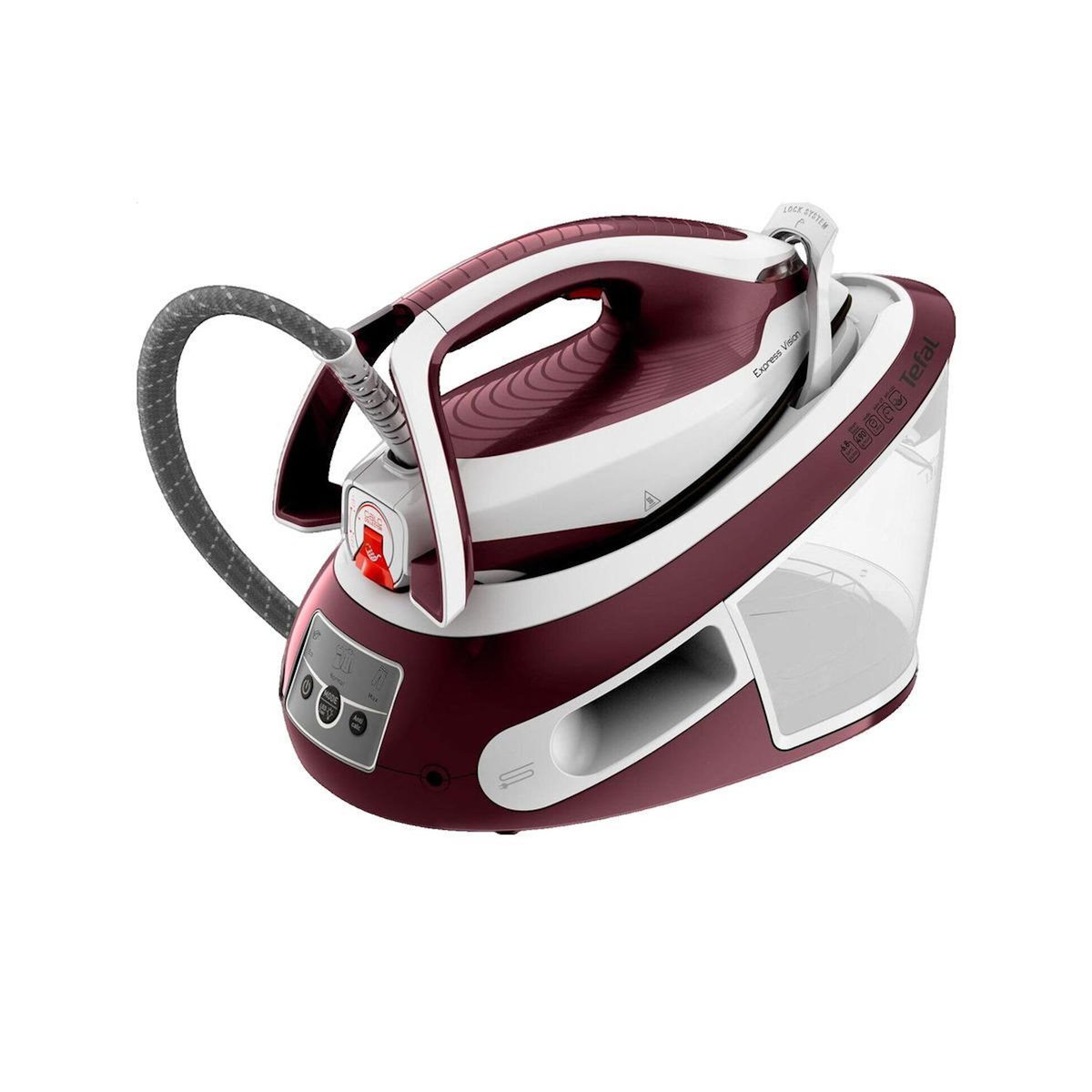 TEFAL Centrale vapeur Tefal Express Vision rouge