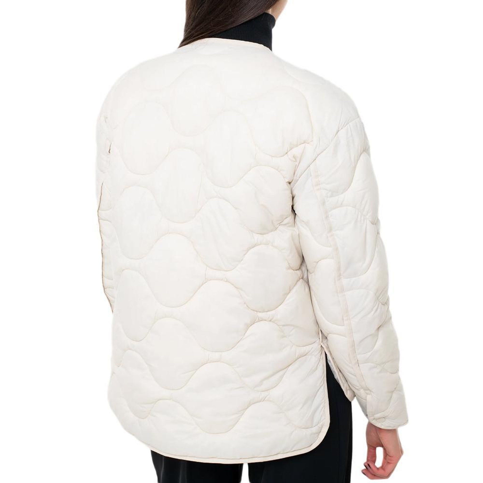 Voir la diapositive 3 : CALVIN KLEIN JEANS Veste matelassée beige femme calvin klein jeans insulated
