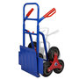 Voir la diapositive 3 : VIDAXL Diable pliable avec 6 roulettes Bleu