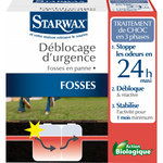 Starwax Traitement urgence fosse bloquée STARWAX 0.6 kg