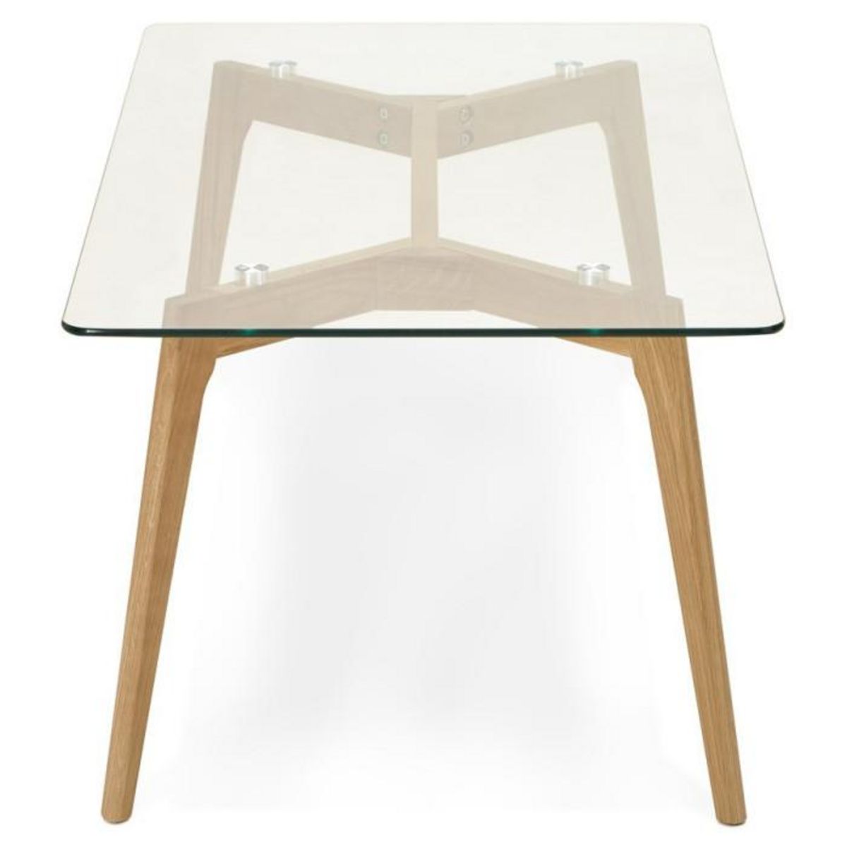 Paris Prix Table Basse Design  Kastra  120cm Transparent