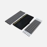 SWEEEK Kit de remplacement de filet de protection de trampoline, ANTARES OUTER, pour trampoline. Coloris disponibles : Noir