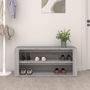 Voir la diapositive 3 : VIDAXL Etagere a chaussures Sonoma gris 100x35x45 cm Bois d'ingenierie